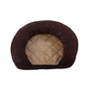 Eco-Friendly Soft Anti-slip Plush Dog Bed with Quilting